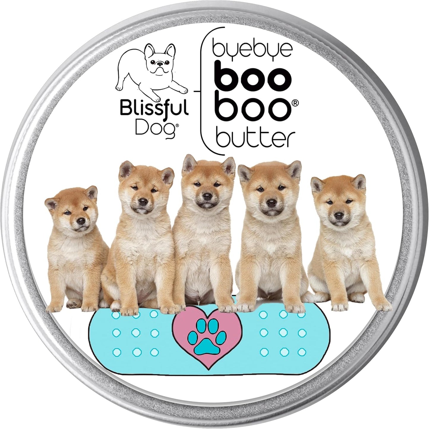 The Blissful Dog 4 oz TIN Shiba Inu Booboo Butter