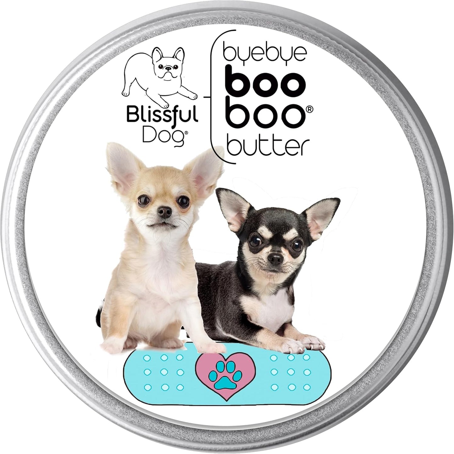 The Blissful Dog 8 oz TIN Chihuahua Booboo Butter