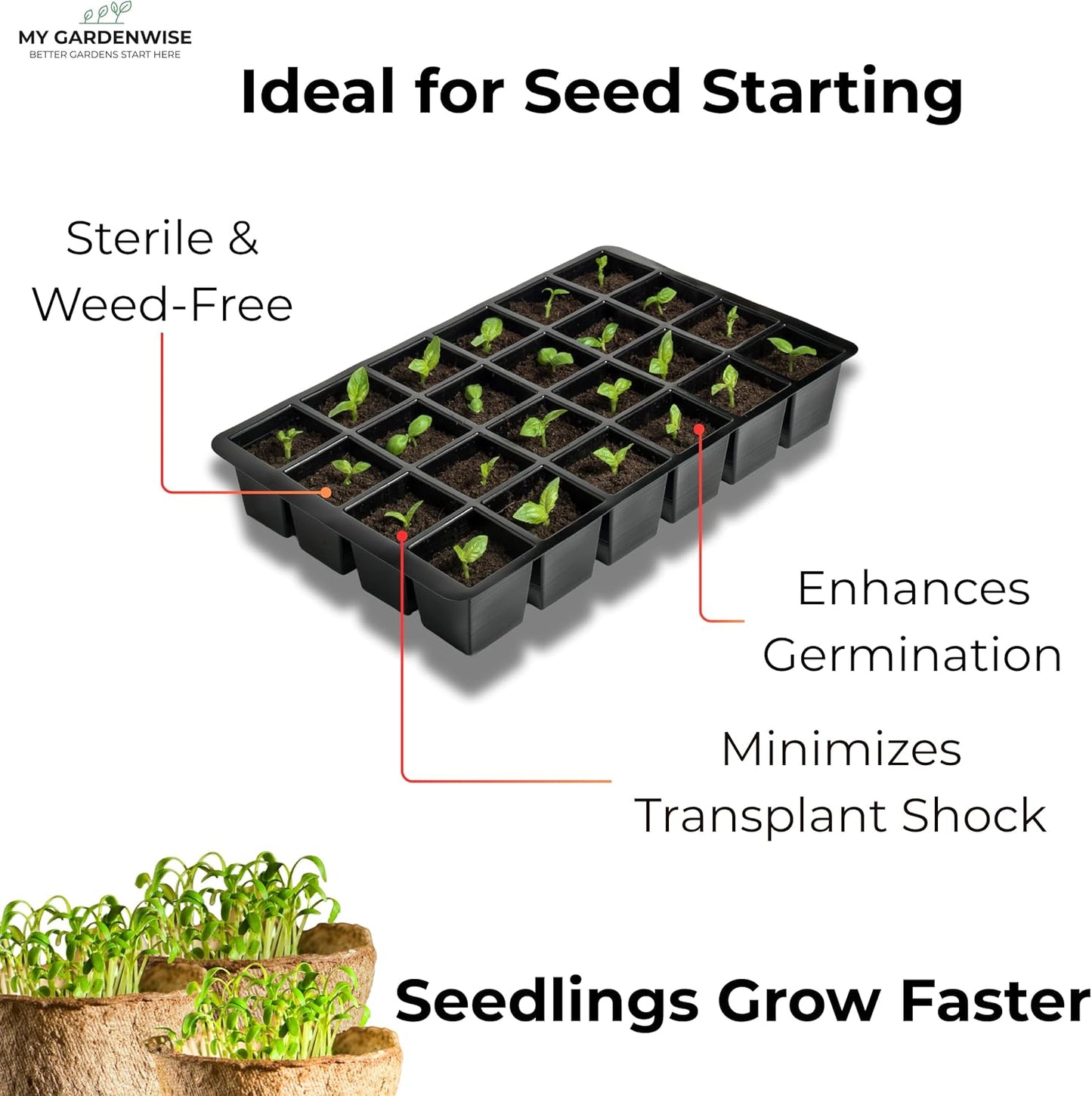 Peat Moss for Plants – Organic Sphagnum Peat Moss for Orchids, Terrariums, Seed Starting, Reptiles & Potting Soil Mix (3 quarts)