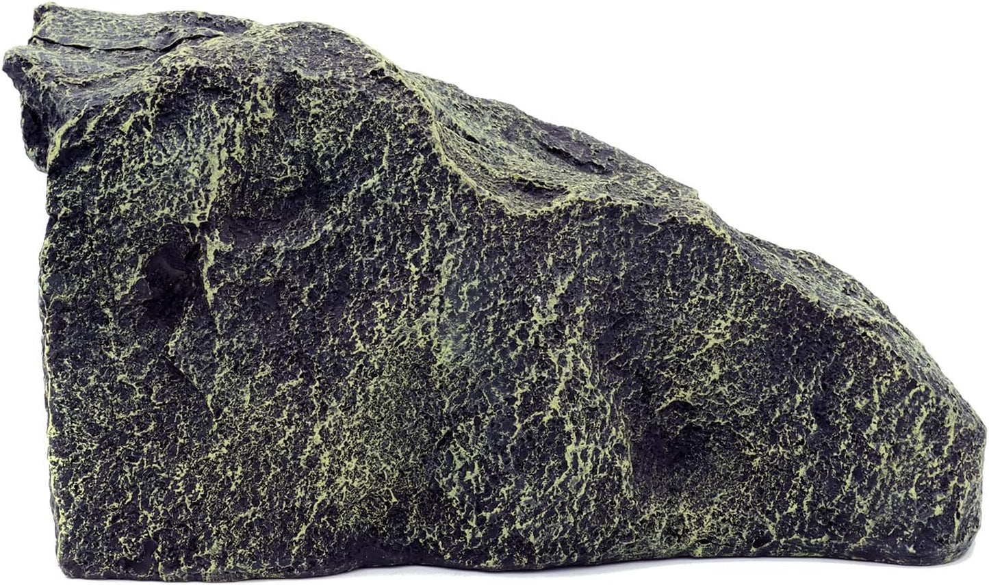 JIHAQUA Reptile Hide Medium Rock Snake Hide Cave Hideout Terrarium Habitat Decor Ornament Bearded Dragon Tank Accessories