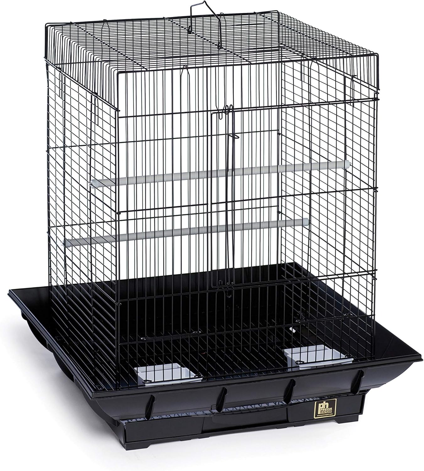 Prevue Hendryx SP850R/B Clean Life Cockatiel Cage, Red and Black