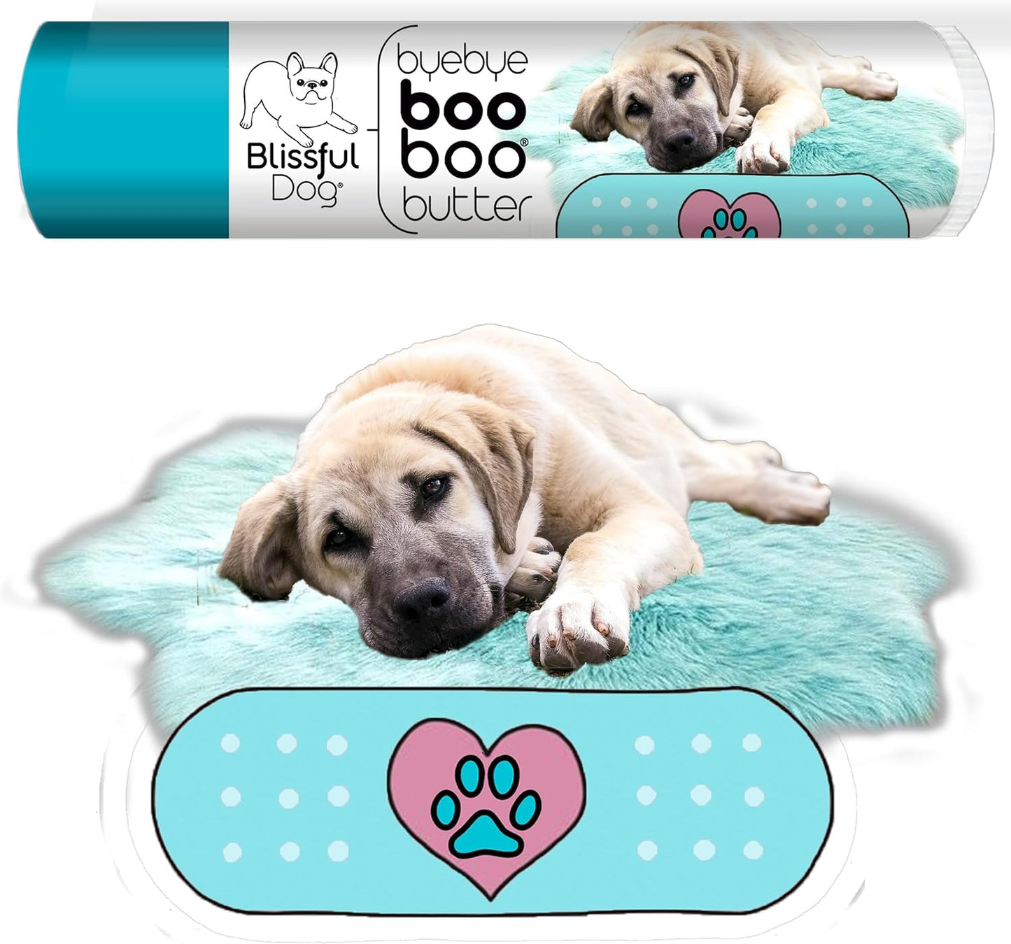 The Blissful Dog Anatolian Shepherd Boo Boo Butter, 0.15 Ounce