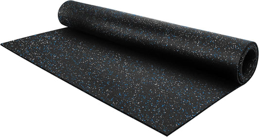 Flooring Inc's 1/4" Thick Tough Rubber Flooring Roll | Flexible Recycled Rubber Floor Mats for Home Gym | Heavy Duty Rubber Mat for Home Gyms, Sheds, Horse Stall Mat or Trailer