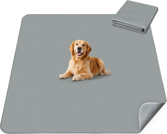 FXW Washable Pee Pads for Dogs, Puppy Pads with Super Absorbent, Specifically Designed for FXW Rollick/Homeplus 32inch 8 Panels Dog Playpen, 71" Square, Gray, 1 Pack