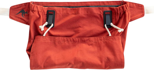 Roo Gardening Apron with Pockets & Harvesting, Picking Pouch - Adjustable, Water-resistant, Washable Canvas Cotton