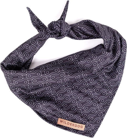 Wilderdog Dog Bandana with Lightweight Quick Drying Poly-Blend Mesh Material in Off The Chain
