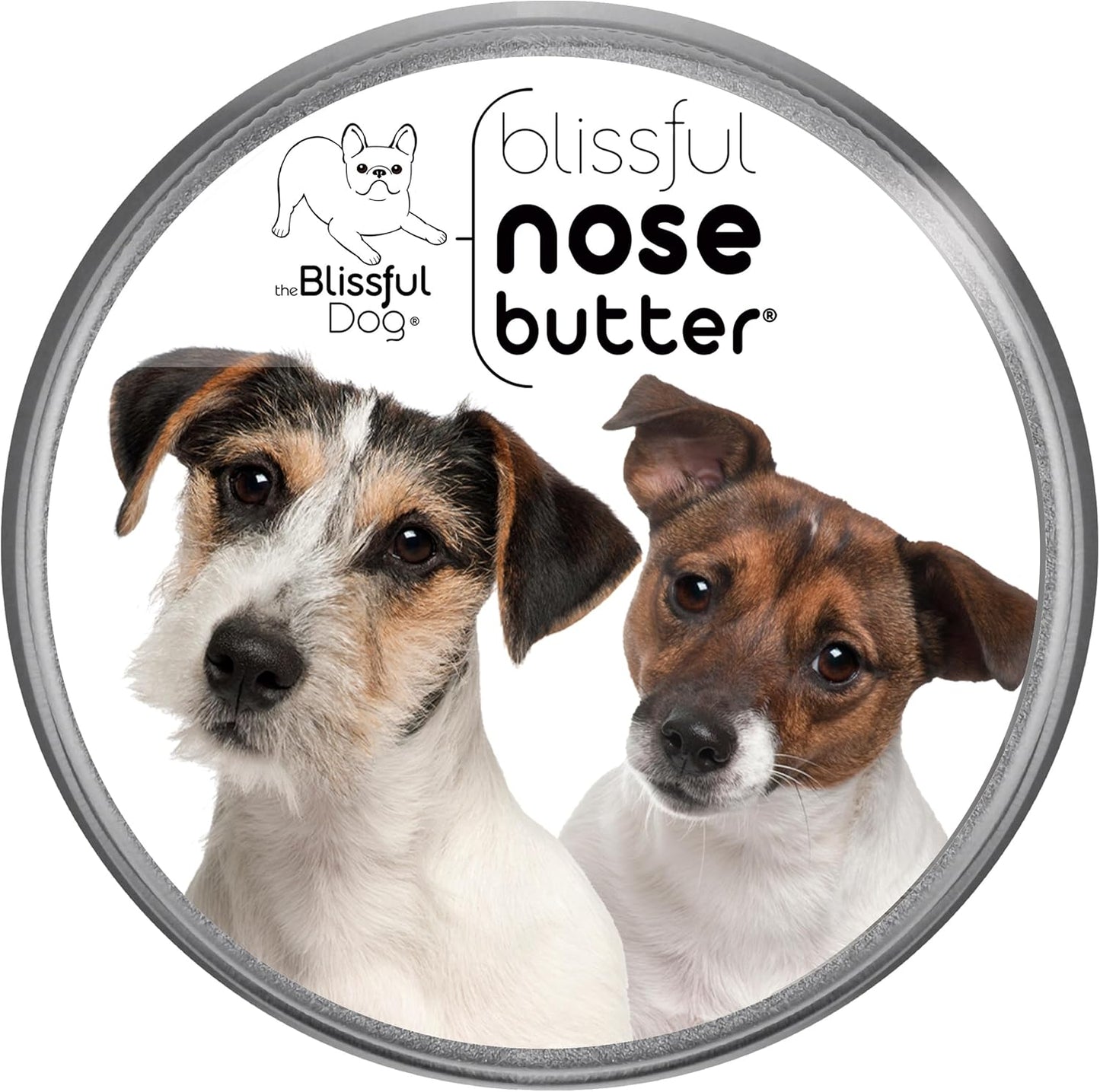 The Blissful Dog Jack Russell Terrier Unscented Nose Butter - Dog Nose Butter, 4 Ounce