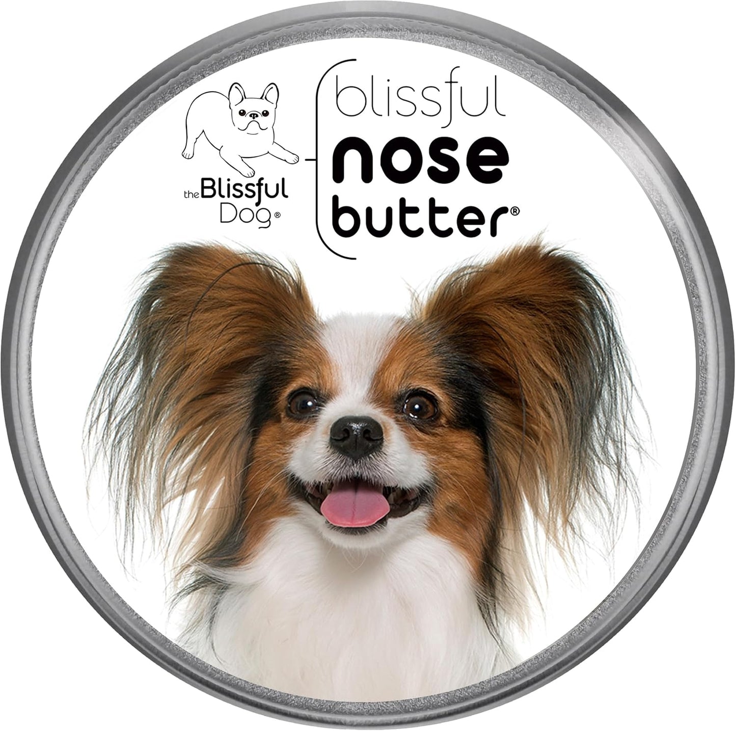 The Blissful Dog Papillon Unscented Nose Butter - Dog Nose Butter, 16 Ounce
