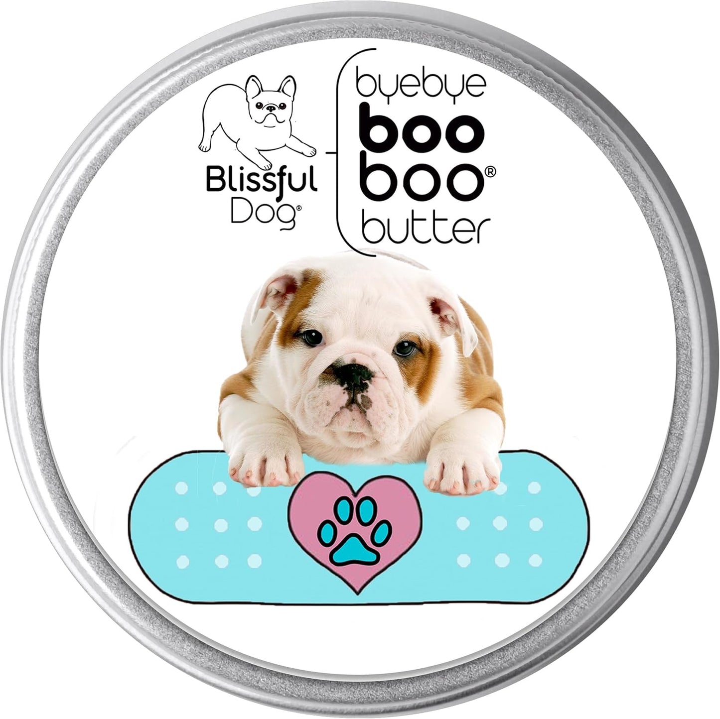 The Blissful Dog Bulldog Boo Boo Butter, 16 oz.