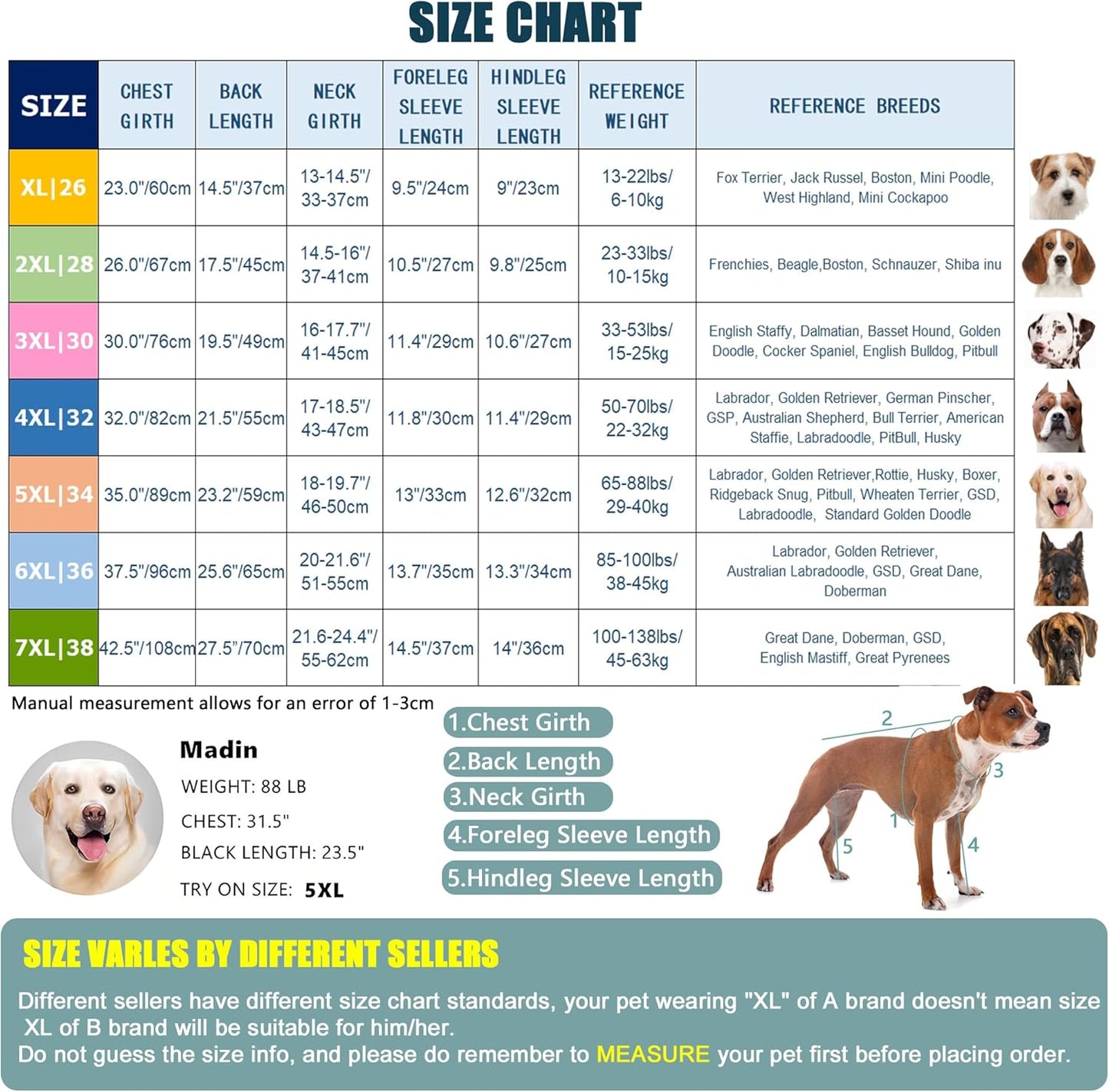 Yeapeeto Dog Onesie Surgery Recovery Suit for Large Medium Bodysuit Dogs Pajamas PJS Full Body for Shedding, Prevent Licking, Wound Protection, Cone Alternative… (Red Pink, 4X-Large (Pack of 1))