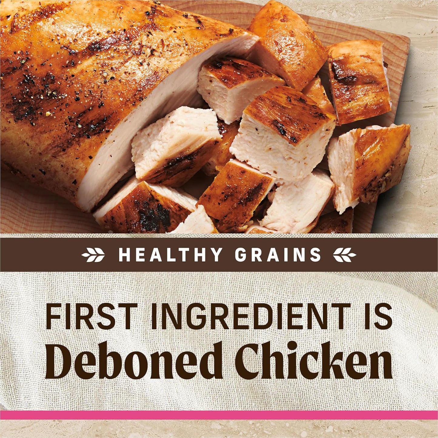 Merrick Healthy Grains Premium Dry Dog Food for Small Dogs, Wholesome and Natural Kibble, Small Breed Recipe - 12.0 lb. Bag