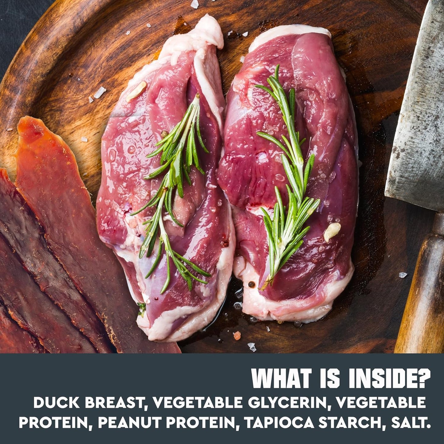 Dog Treats Duck Jerky 1.5 LB - Human Grade Pet Snacks - Natural High Protein Meat Dried Strips - Best Chews for Training Small & Large Dogs - Bulk Soft Pack