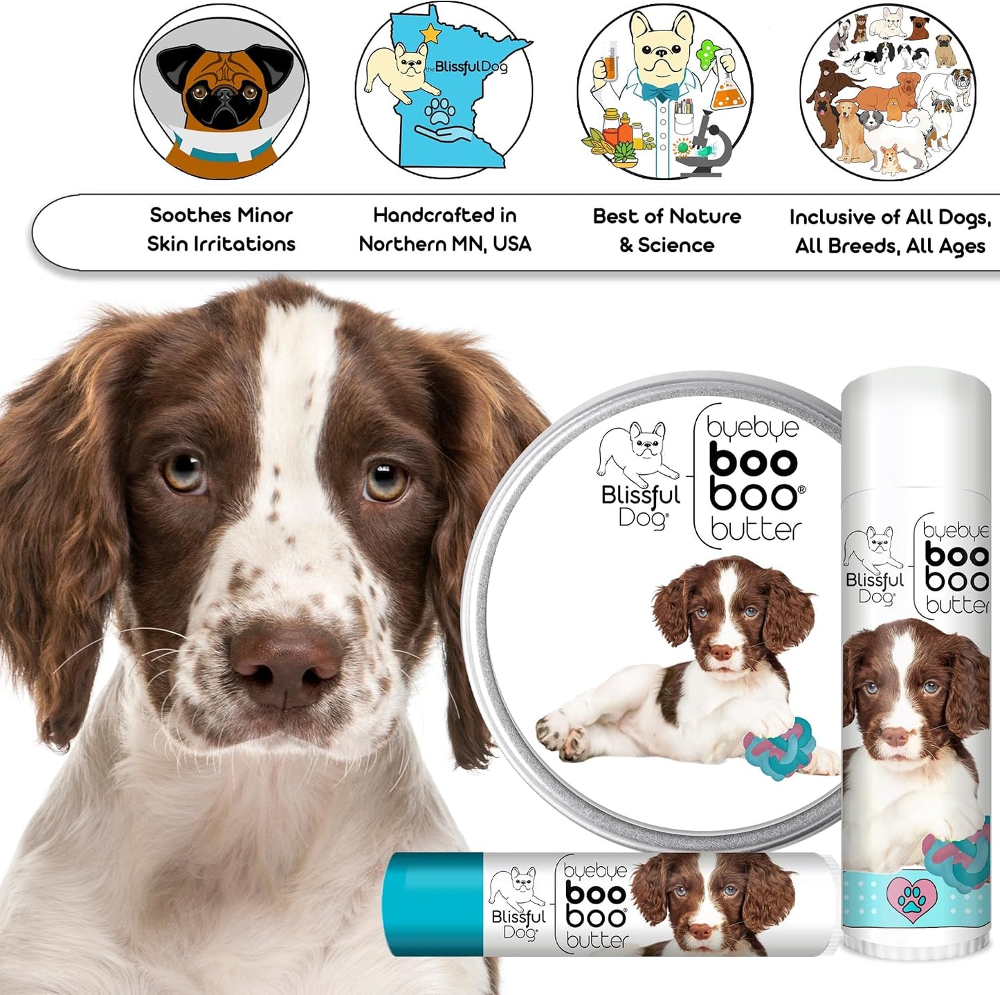The Blissful Dog Springer Spaniel Boo Butter, 1 oz