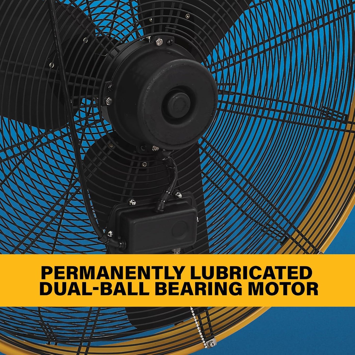 CAT 30 Inch Outdoor IPX4 Weatherproof High Velocity Wall Mounted Shroud Fan. 8900 CFM, 3 Speed - For Industrial, Commercial, & Residential Use. cETL Certified