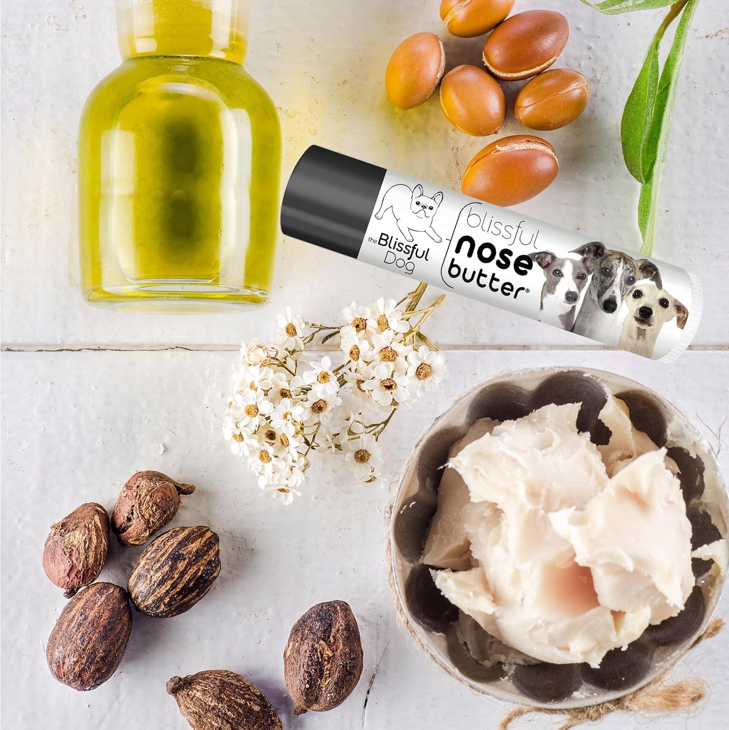 The Blissful Dog Italian Greyhound Unscented Nose Butter - Dog Nose Butter, 0.15 Ounce