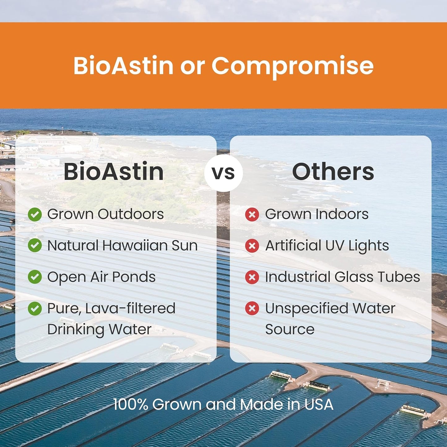 Nutrex Hawaii Vegan BioAstin Hawaiian Astaxanthin - 4mg, 120 Softgels - Farm-Direct Premium Antioxidant Supplement to Support Eye, Skin, Joint & Immune System Health - Vegan, Non-GMO & Gluten-Free
